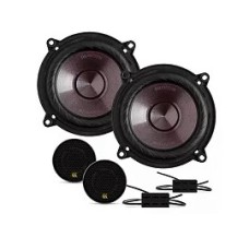 Kit Duas Vias Bravox 5 Polegadas Cs50p + Mini Tweeter 120rms
