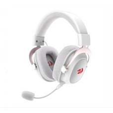 HEADSET GAMER REDRAGON ZEUS PRO BRANCO 7.1 SEM FIO
