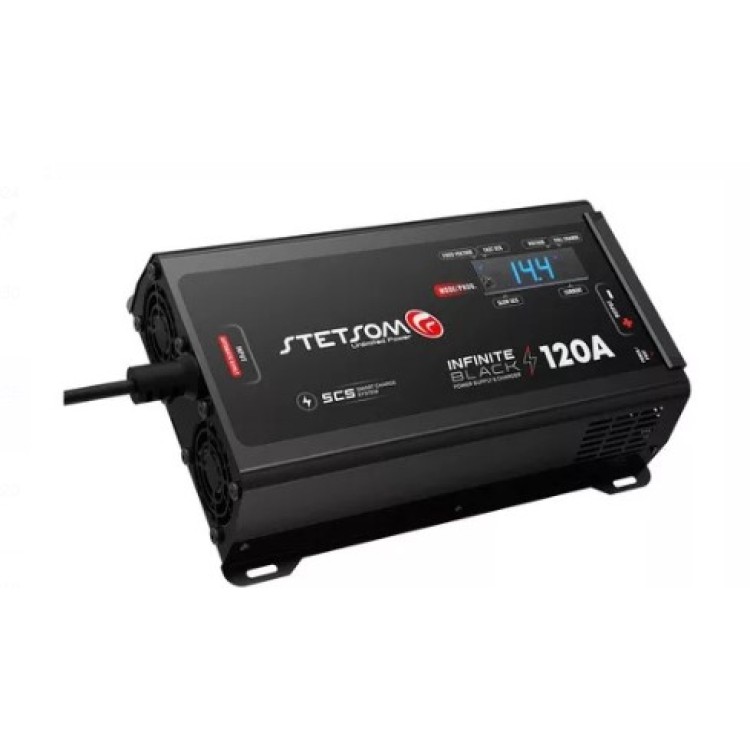 Fonte Carregador Digital Stetsom Infinite Black 120a