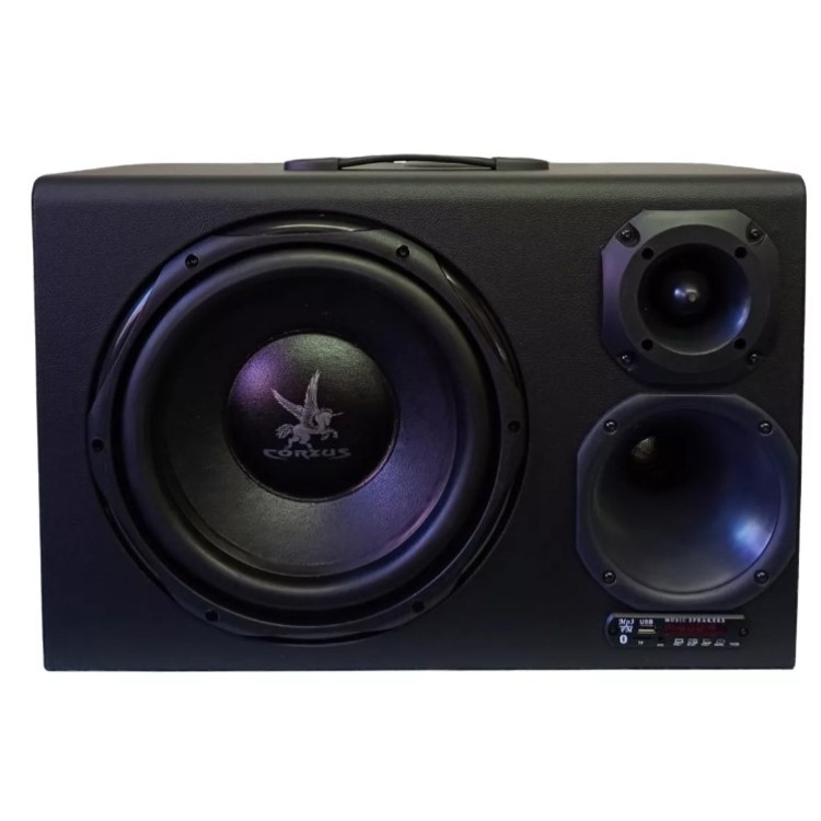 Caixa Bob Trio 12pol Amplificada 300w Rms Corzus Cxhc512 Bt