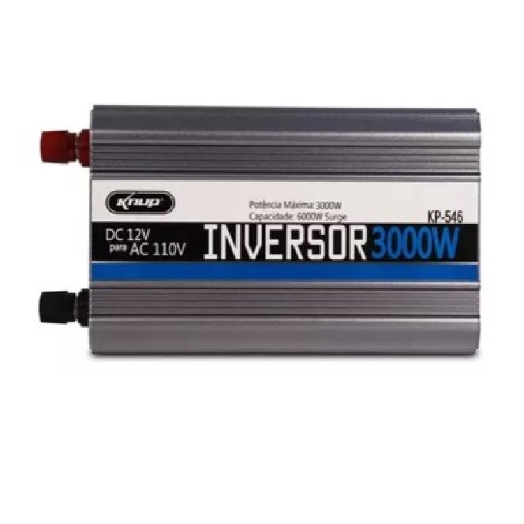 Inversor 12v 110v 3000w Tensão Kp546 Para Veiculos