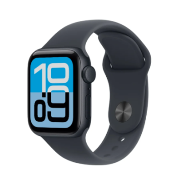 Apple Watch SE 3 GPS, Caixa Meia-noite de Alumínio de 40 mm, Pulseira Esportiva Meia-noite