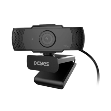 Webcam Pcyes Raza HD-03, HD, 720P, Com Microfone, Preto - Rzhd03