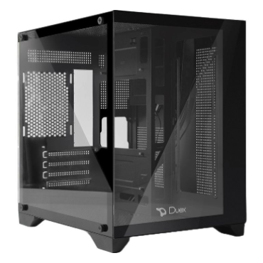 Gabinete Gamer Duex, Mid-Tower, Lateral De Vidro, Preto, DXJ270-BK
