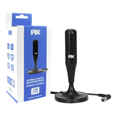 PIX ANTENA INTERNA HDTV 1.8M BASE C/IMA, PIX, SC-T606A