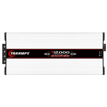 Módulo Amplificador Taramps T12000 Chipeo 12000W 1 Canal para Som Automotivo 2 Ohms
