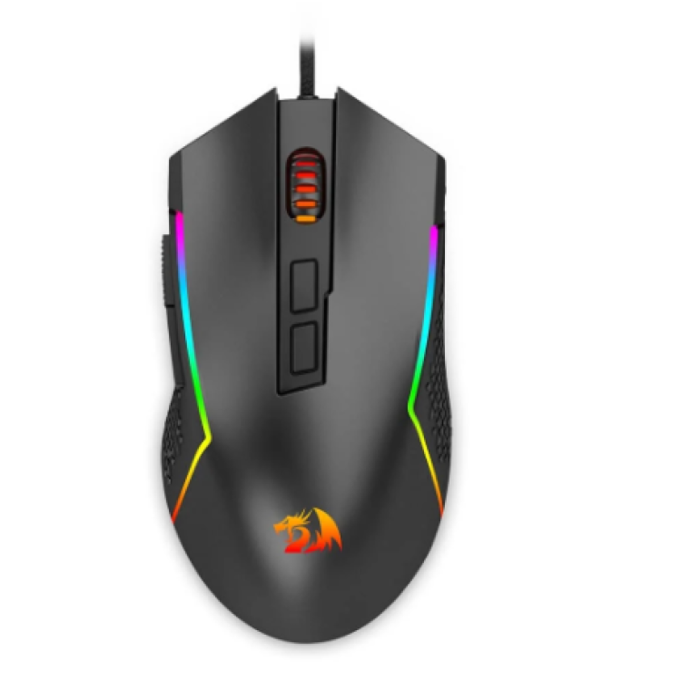 Mouse Gamer Redragon Trident Lite, RGB, 8000 DPI, 1000 Hz, Preto - M613-RGB Mouse Gamer Redragon Trident Lite, RGB, 8000 DPI, 1000 Hz, Preto - M613-RGB