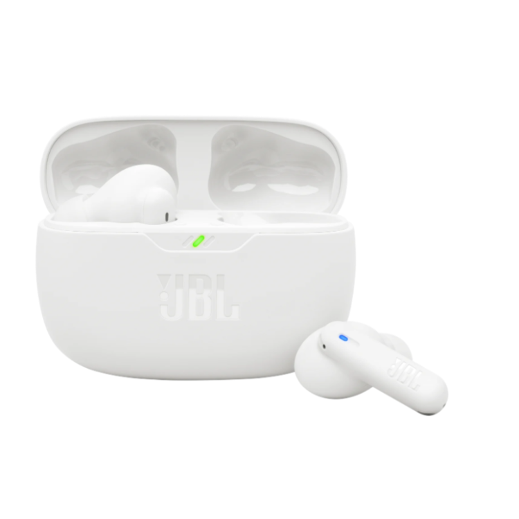 Fone De Ouvido Bluetooth Sem Fio Wave Beam 2 Jbl - Branco - JBLWBEAM2WHT Fone De Ouvido Bluetooth Sem Fio Wave Beam 2 Jbl - Branco - JBLWBEAM2WHT