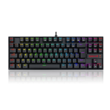 Teclado Gamer Magnético Redragon Kumara Pro V2, RGB, Switch Vermelho, ABNT2, Preto - K552RGB-PRO (PT-RED) V2