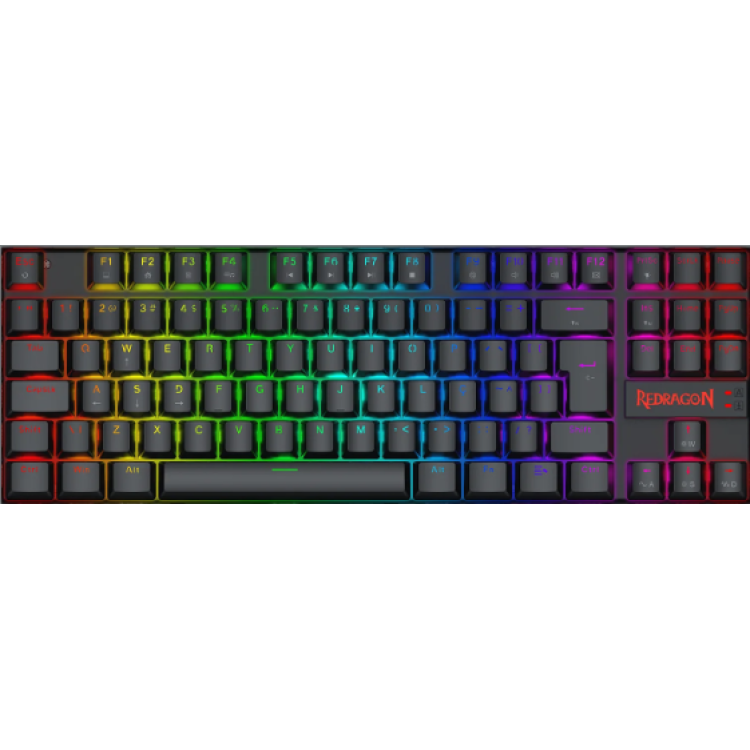 Teclado Magnético Gamer Redragon Kumara RT Magnetic Preto RGB TKL K552-M Teclado Magnético Gamer Redragon Kumara RT Magnetic Preto RGB TKL K552-M