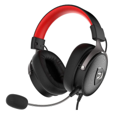 Headset Gamer Redragon H520 Icon, 7.1 Usb, Preto e vermelho