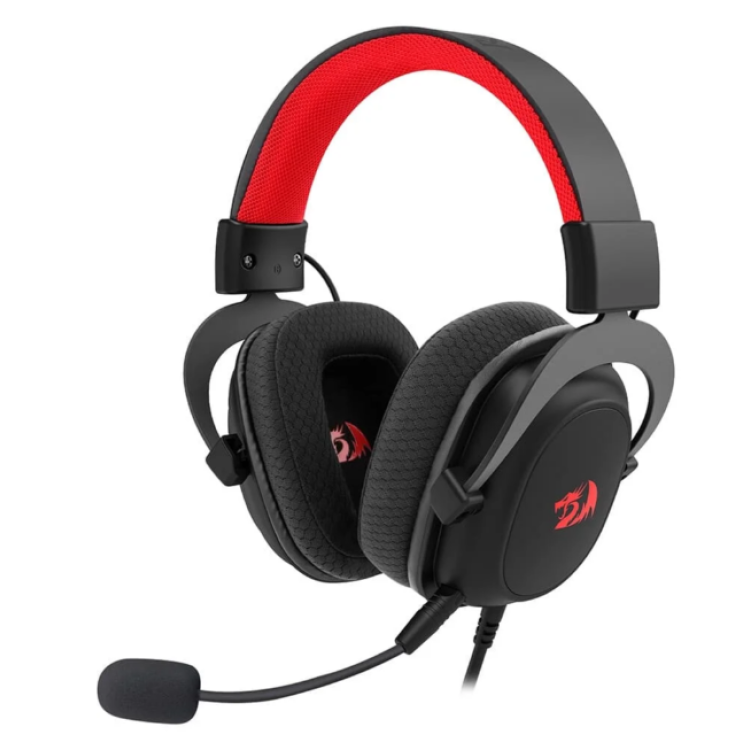 Headset Gamer Redragon Zeus Lite P3, Drivers 53mm, PC PS5 Xbox, Preto - H510-LT Headset Gamer Redragon Zeus Lite P3, Drivers 53mm, PC PS5 Xbox, Preto - H510-LT