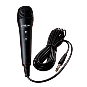 MICROFONE C/FIO P10 600 OHMS BM246 BMAX