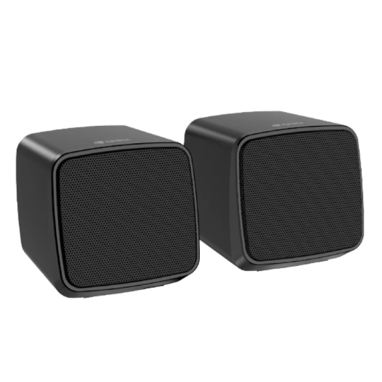 Caixa De Som C3Tech Sp-40Bk, 3 Watts Rms, Áudio 2.0, P2, Usb, Controle De Volume, Preto
