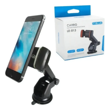 Suporte Celular Carro Ventosa Painel It-blue Le-013