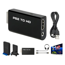 Adaptador De Vídeo Para Ps2 Hdmi Full Hd 1080p Tv Monitor