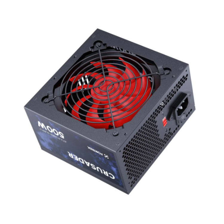 Fonte Gamer Atx Fortrek Crusader 500w Preta