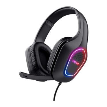 Headset Gamer GXTrust 416 Zirox, Multiplataforma P3, PC PS5 Xbox, Preto - 25331