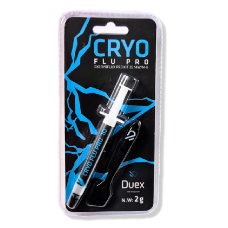 Pasta Térmica Duex Cryoflux Pro 2 Gramas Dxcryoflux Pro 2g Pasta Térmica Duex Cryoflux Pro 2 Gramas Dxcryoflux Pro 2g