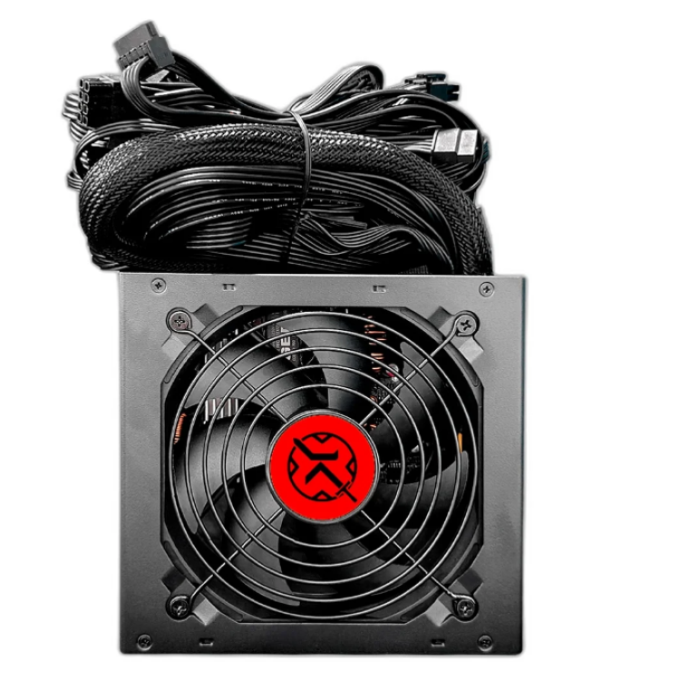Fonte Gamer Kalkan, 750W, 80 Plus Bronze, PFC Ativo, Preto - MP-0850W-B Fonte Gamer Kalkan, 750W, 80 Plus Bronze, PFC Ativo, Preto - MP-0850W-B