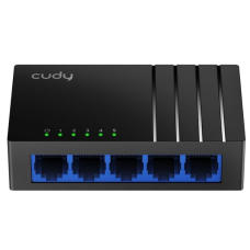 SWITCH CUDY 5 PORTA PRETO MODELO GS105D