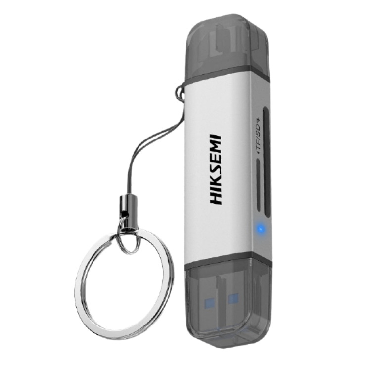 LEITOR DE CARTÃO SD E MICRO SD HIKSEMIHS - HS-HUB-CR01 LEITOR DE CARTÃO SD E MICRO SD HIKSEMIHS - HS-HUB-CR01