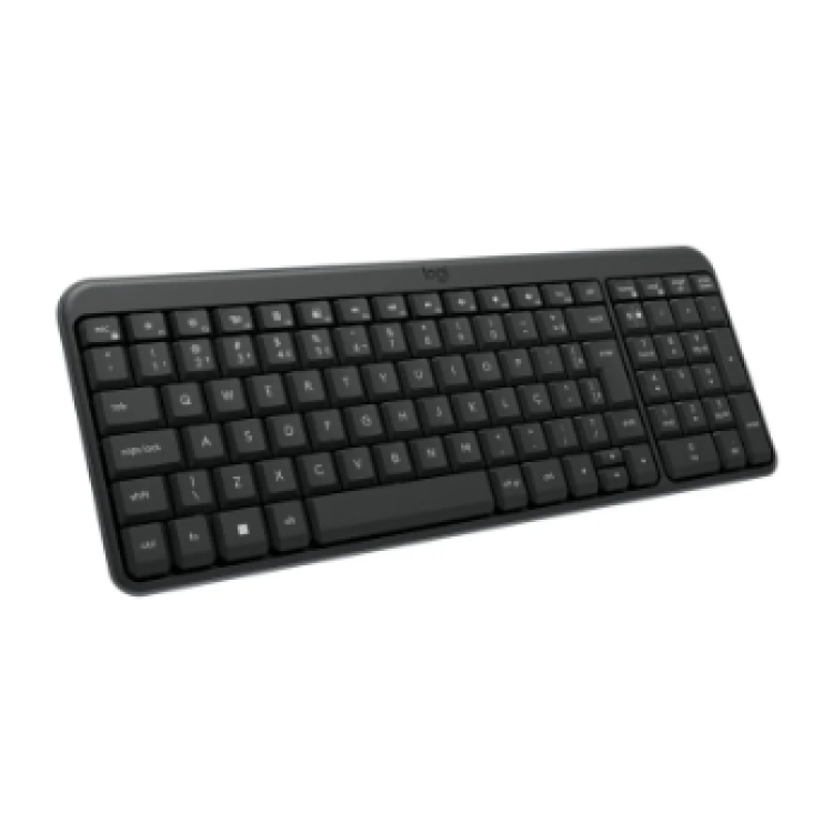 Teclado Sem Fio Logitech K250 Bluetooth - Grafite Teclado Sem Fio Logitech K250 Bluetooth - Grafite