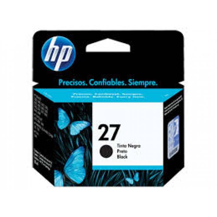Cartucho de Tinta HP 27 Preto
