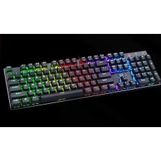 Teclado mecanico gamer devarajas  preto rgb k556rgb redragon.