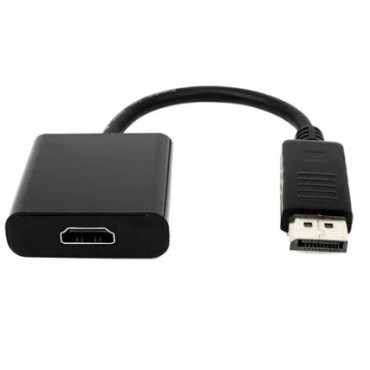 Cabo Adaptador De Vídeo Displayport Macho Para Hdmi Fêmea DP2HD.