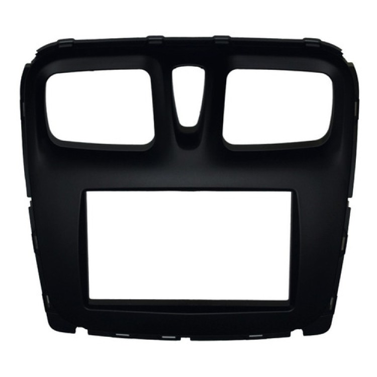 Moldura 2 Din Painel Renault Logan / Sandero-Fiamon 3325