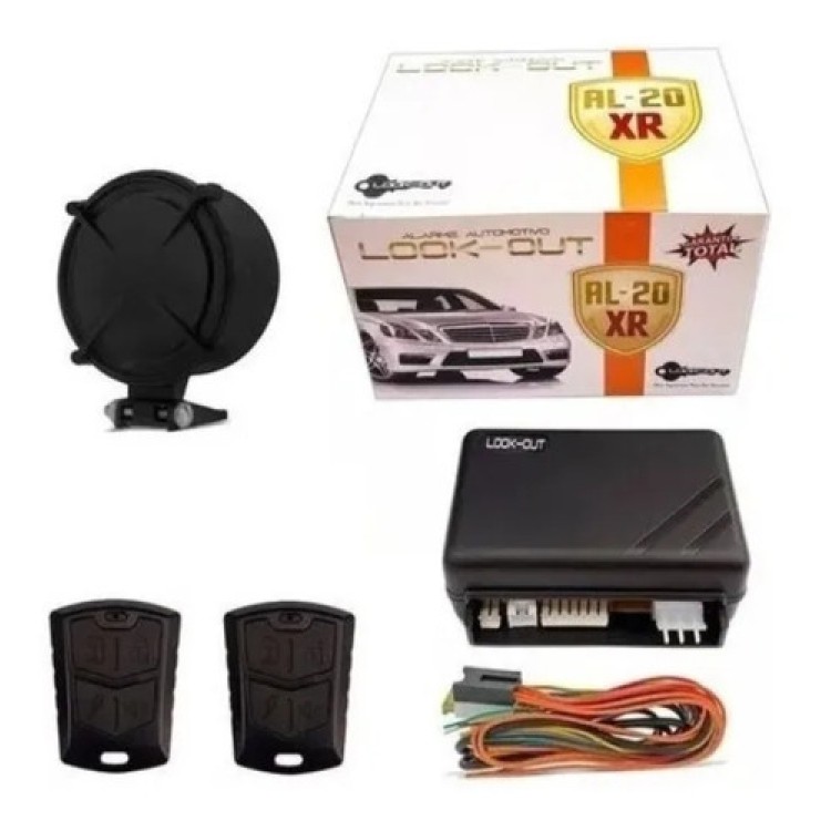 Alarme Al 20 II XR Com 2 Controles 4 Botões.