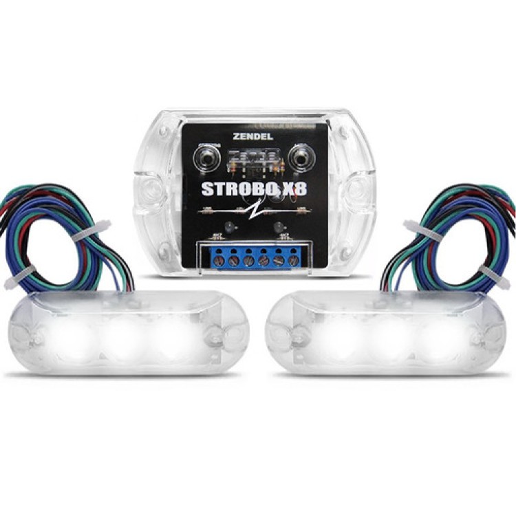Kit Strobo RGB X8  Zendel