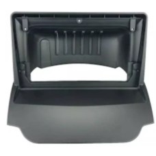 MOLDURA 2 DIN 9' FORD ECOSPORT 2014/18 PRETO FOSCO JOKER