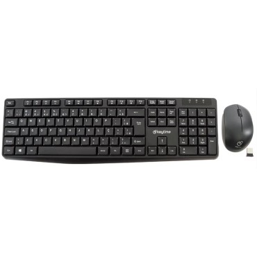 Kit Teclado e Mouse Sem Fio Keytime Executivo KYT00013