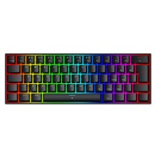 Teclado Magnético Redragon Fizz RGB ABNT2 Preto K617RGB-M