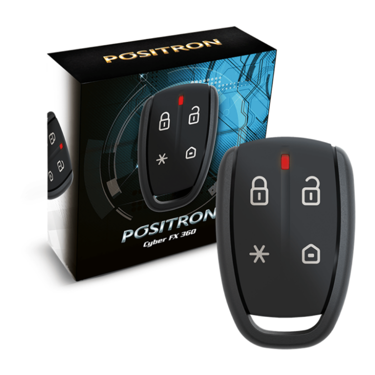 ALARME AUTOMOTIVO POSITRON CYBER FX360