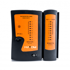 Testador de cabos de rede RJ45 RJ11 AL-1014 Hayom