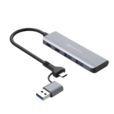HUB USB-C 3.0 4 Portas hu-c600gy