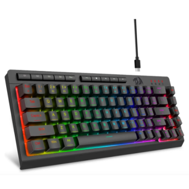 Teclado Gamer Redragon K519-rgb Com Fio E Iluminação Rgb