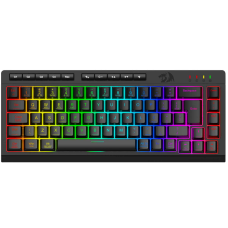 Teclado Membrana Gamer Redragon Crescent 68 Pro, RGB, 65%, Tri-Mode, Preto, K519RGB-PRO