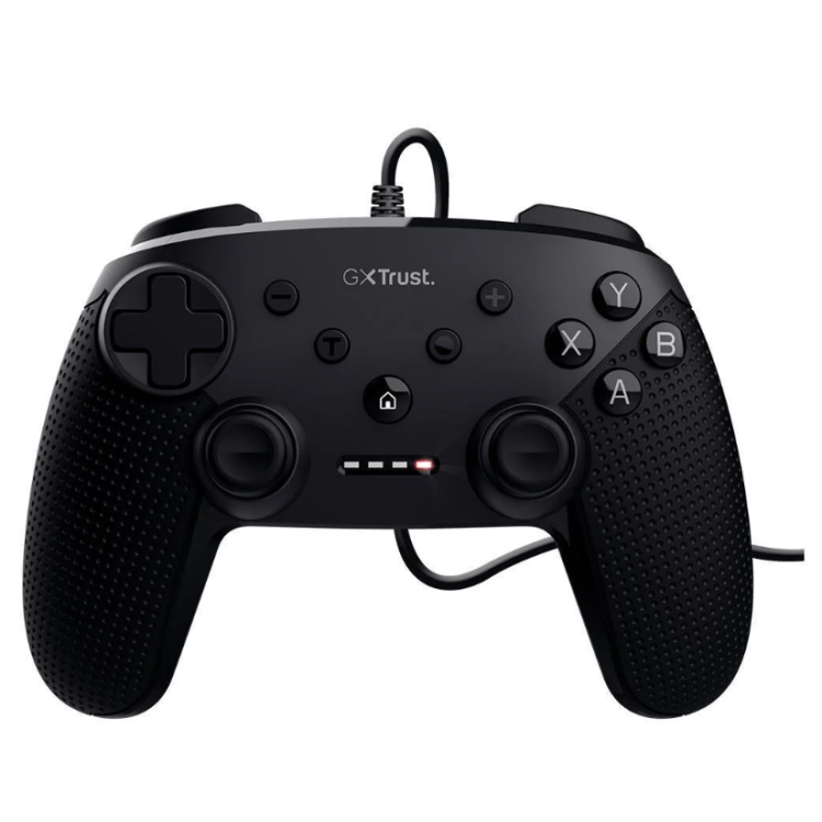 Controle Trust Gxt541, Gamepad, Para PC Muta, Preto - 24789-02 Controle Trust Gxt541, Gamepad, Para PC Muta, Preto - 24789-02