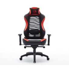 Cadeira Redragon Nero preto e vermelho