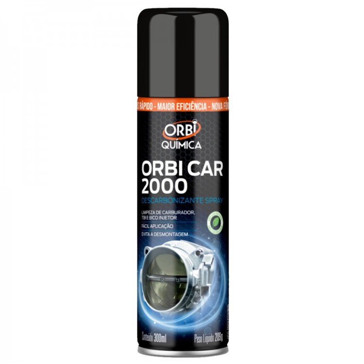 Descarbonizante Orbi Car 2000 Limpa Tbi Carburadores 300ml