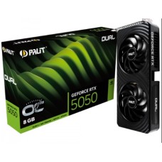 Placa de Vídeo Palit NVIDIA GeForce RTX 5050 Dual OC, 8GB, GDDR6