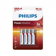 Pilha Philips AAAX4 LR03 Micro 1.5V