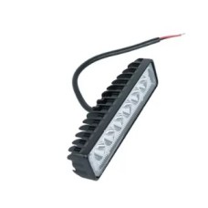 Farol led Retangular Barra 6 Leds 18w Bivolt - BRIWAX FK-L1018