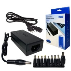 FONTE DE NOTEBOOK UNIVERSAL REGULADA 12~24V 9 PLUGUES BIVOLT KNUP KP-RR100