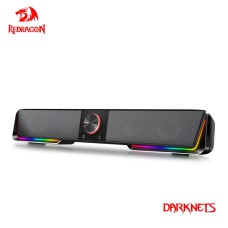 Soundbar Gamer Redragon Darknets GS570 - USB/Aux - 3W - Bluetooth - Preto