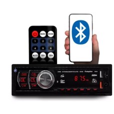 Som Automotivo First Option 8550B Com Usb, Bluetooth E Leitor De Cartão Sd